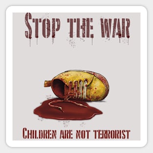 stop the war Sticker